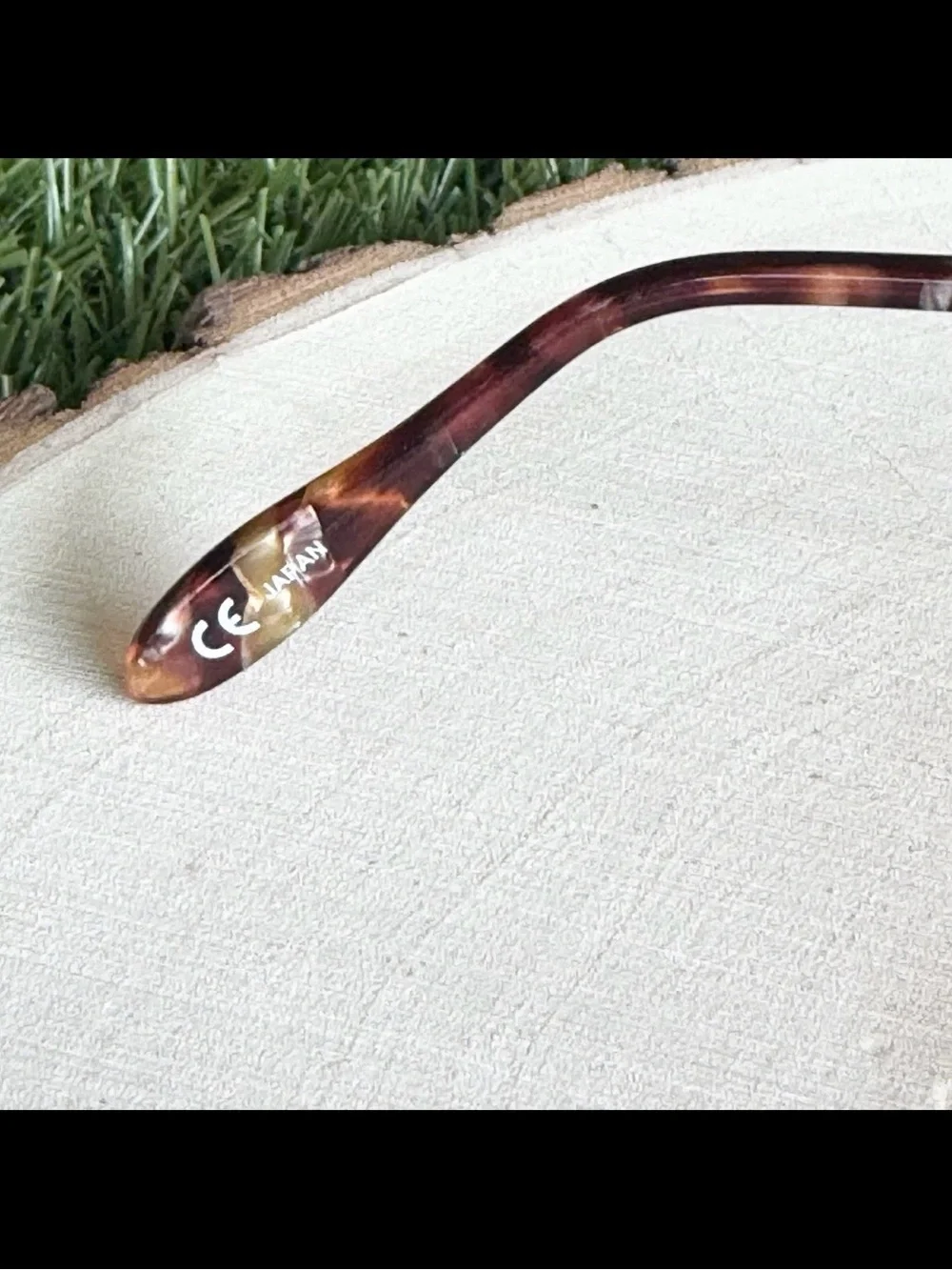 Vintage Serengeti Rutgers DR6410 Sunglasses Bronze Tortoise Japan Round Frame